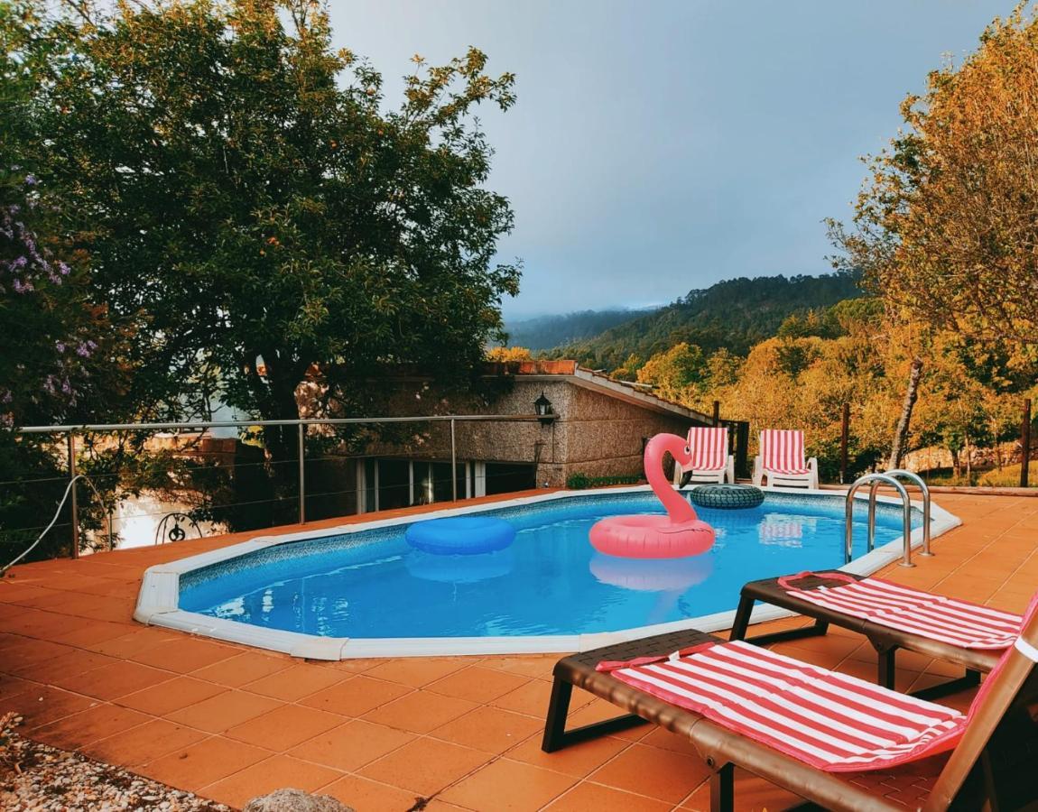 Casa Rural Area Con Piscina Gondomar Bagian luar foto